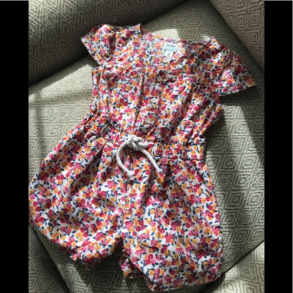 OLD NAVY Flower Romper